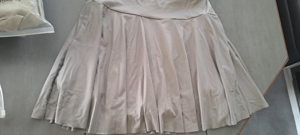 Customer photo review of Jupe-short de sport plissée avec poche