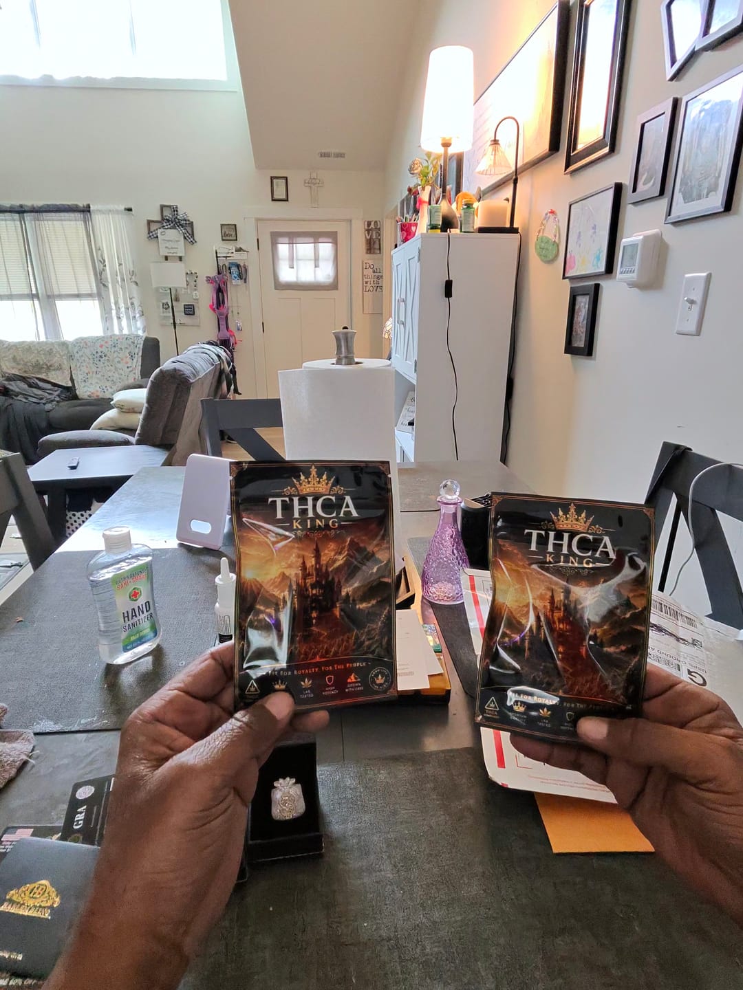 Customer photo review of THCA King Premium Live Rosin 0.5g Vape