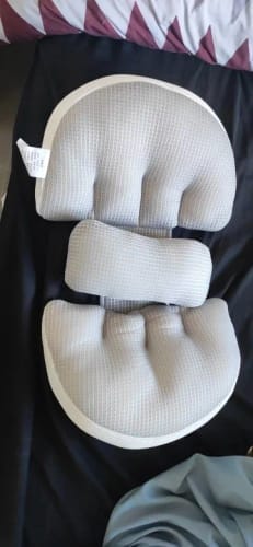 Customer photo review of Pregnancy Pillow Set – Waist Support with Free Auxiliary Pillow