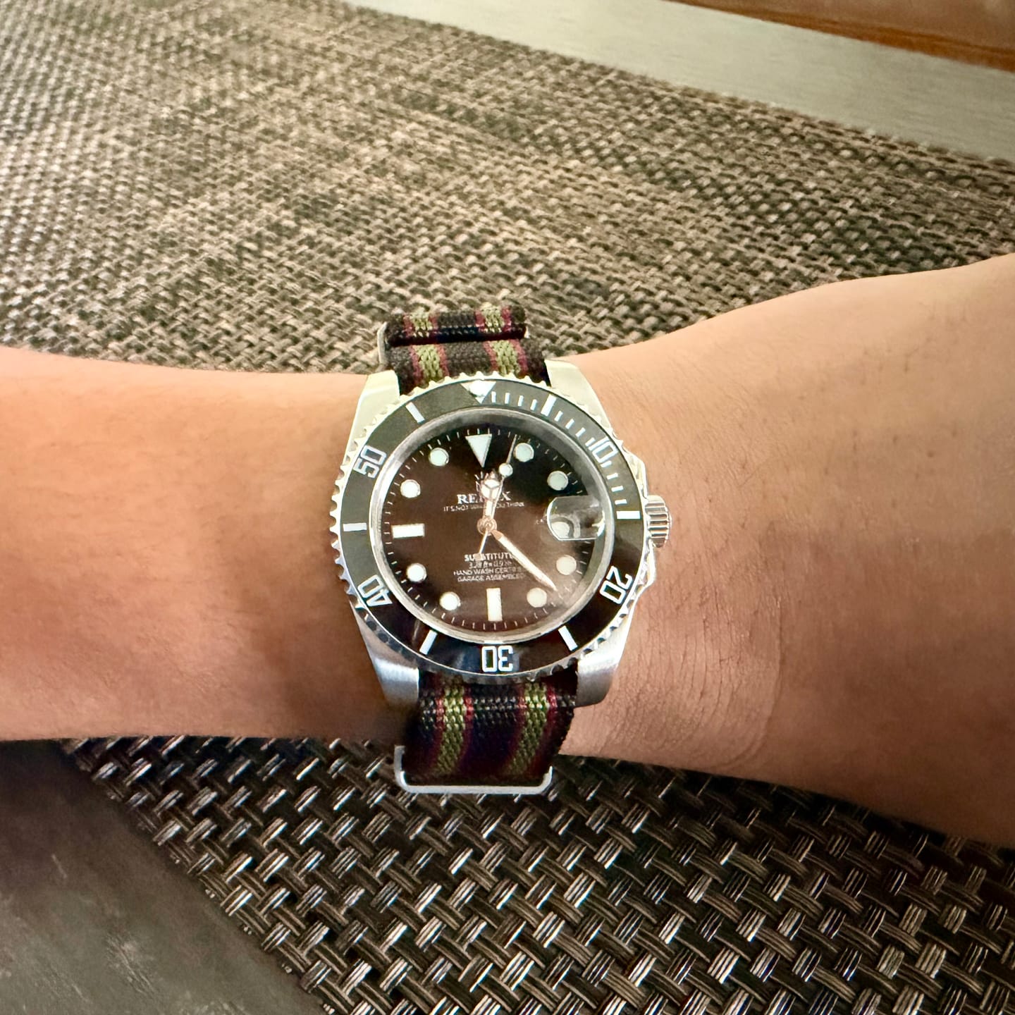 Customer photo review of Bond Nylon Strap - Five Eye