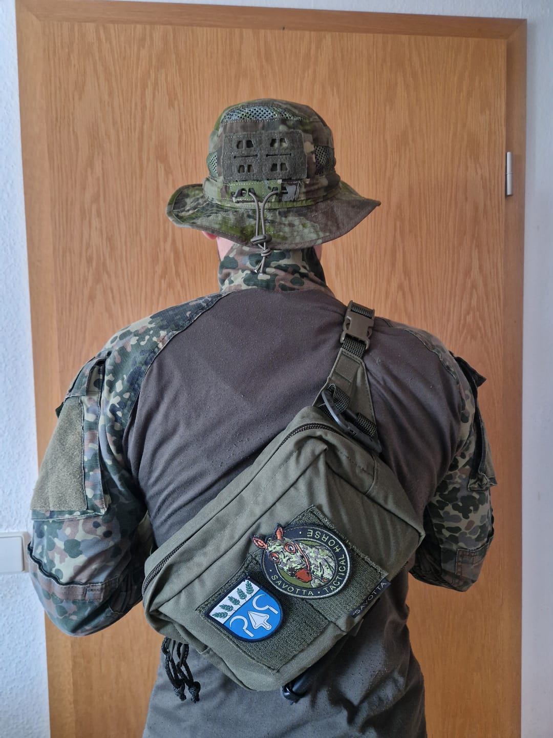 Customer photo review of Suur-kukkaro hip pack