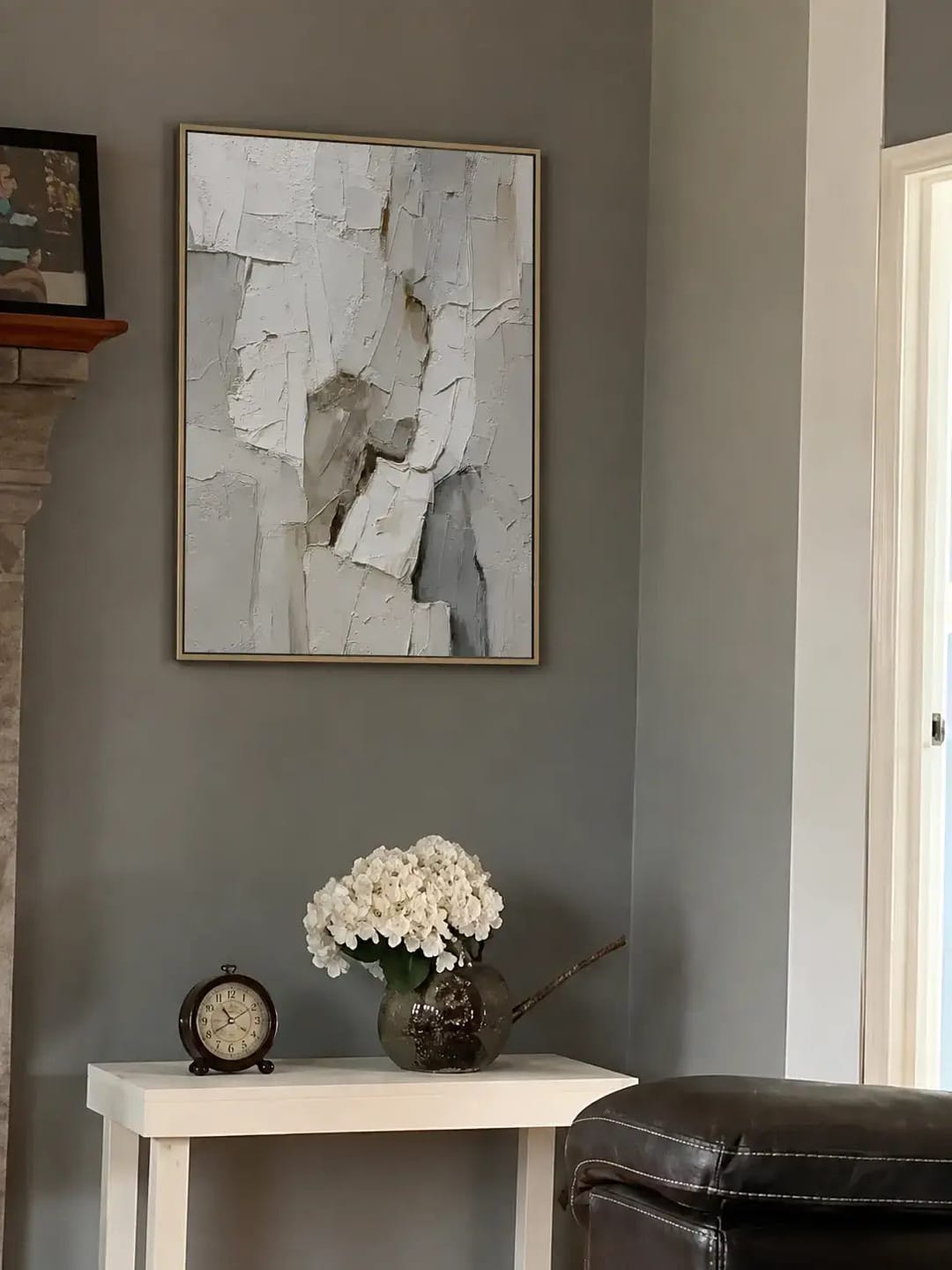 Customer photo review of Alabaster Facets Wabi Sabi Wall Art