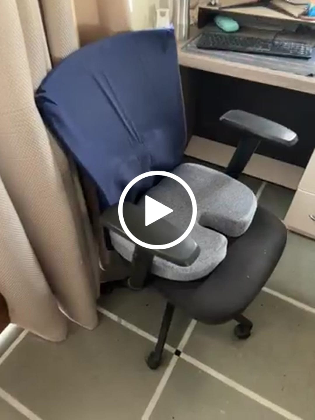 Customer video review of Ergonomic Seat Cushion
