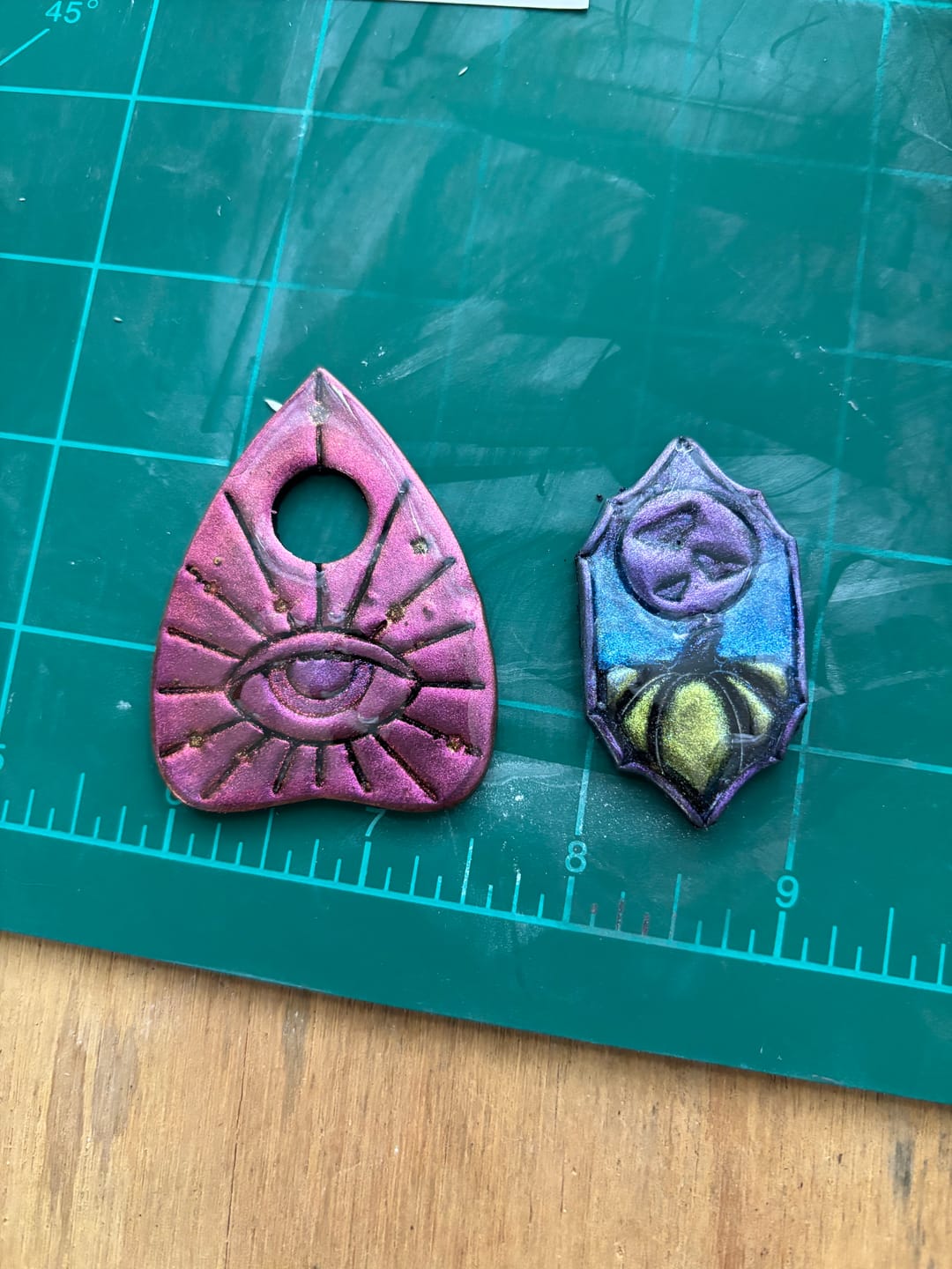Customer photo review of All Hallows' Eve Amulet