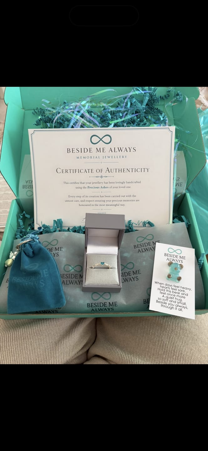 Customer photo review of Cherished Memories Ring