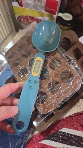 Customer photo review of Digital Spoon Scale – Adjustable Kitchen Measuring Tool