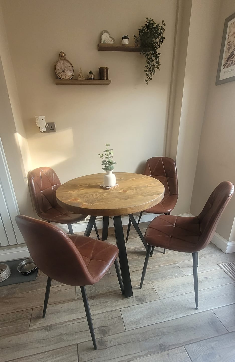 Customer photo review of Round Dining Table