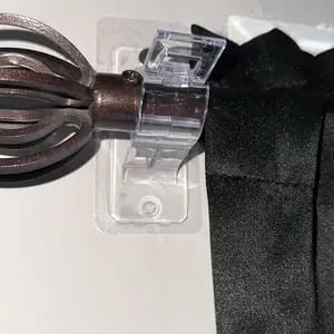 Customer photo review of Installazione Facile Supporti Bastoni Tende Senza Fori