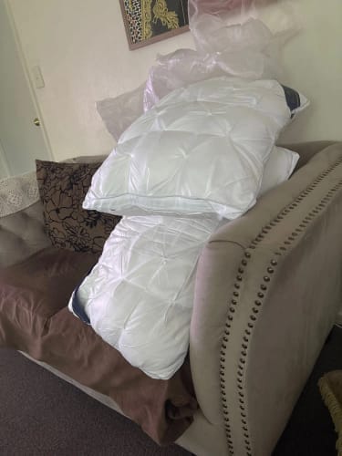 Customer photo review of Hotel Pillow – 5-Star Three-Dimensional Sleeping Pillow