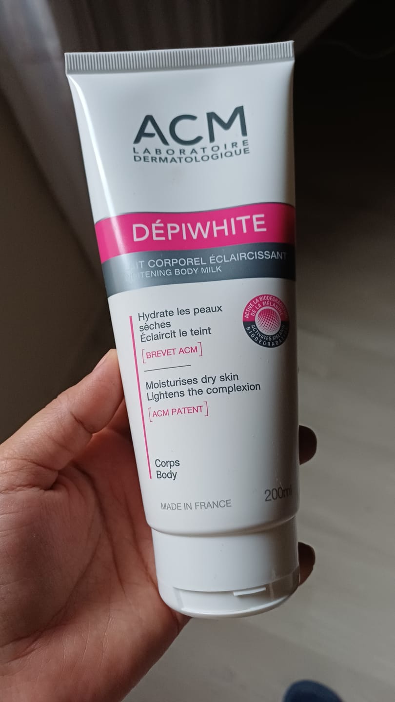 Customer photo review of Acm Body Milk 200ml Depiwhite Whitening Body
