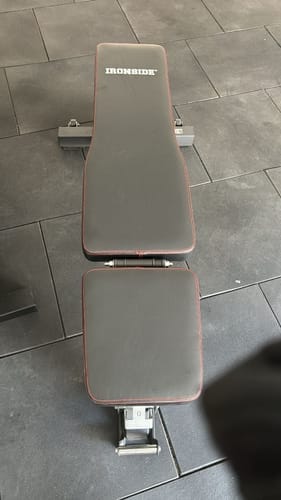 Customer photo review of IRONSIDE XR-1 Adjustable Bench