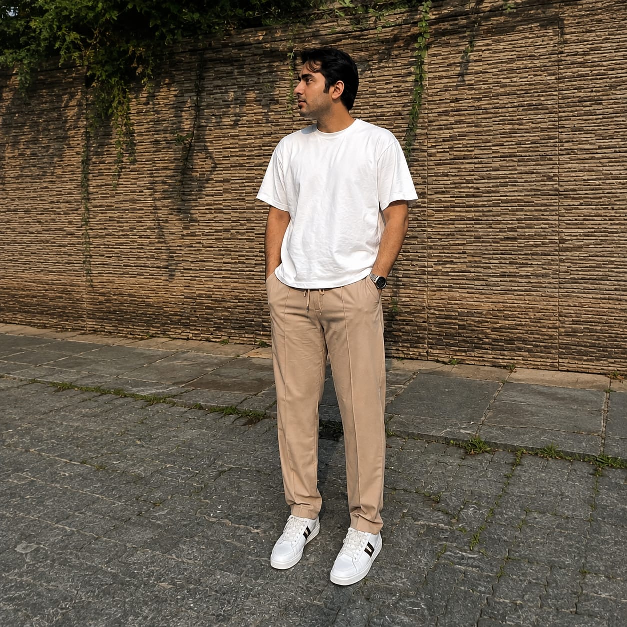 Customer photo review of Pack of 2 Straight Leg Zara Trousers
