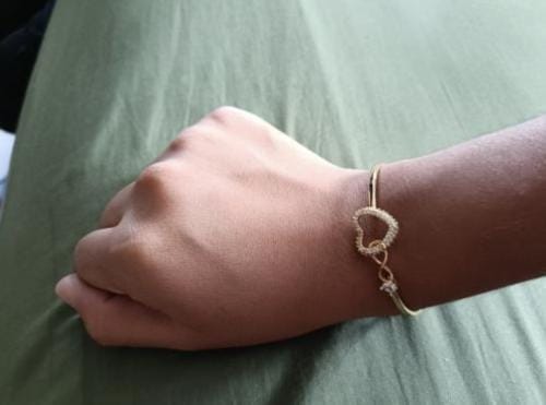 Customer photo review of Mor Och Dotter – Infinity Heart-Armband – Så Stolt Över Dig