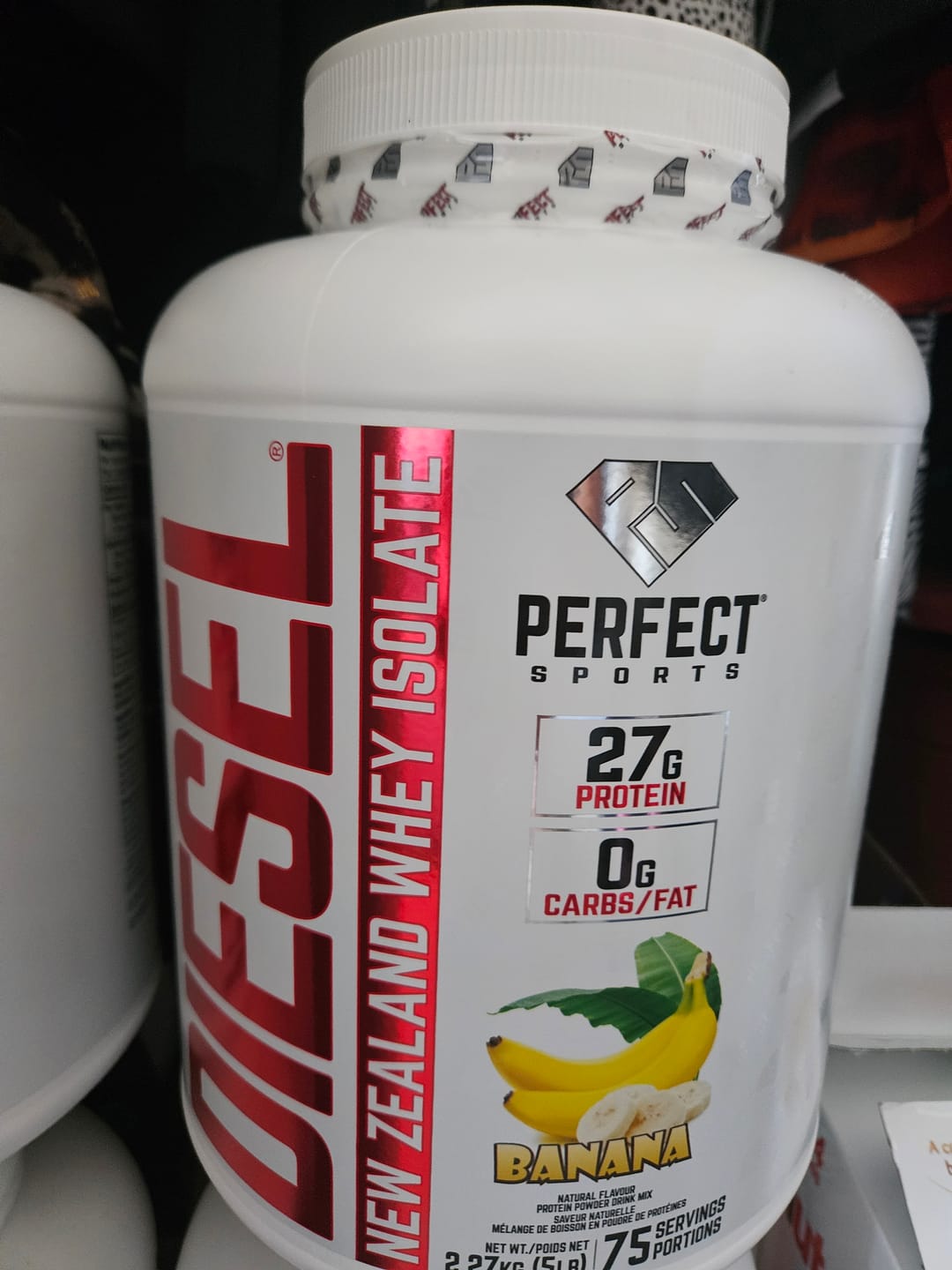 Customer photo review of Perfect Sports - DIESEL Isolate New Zealand - 5lbs