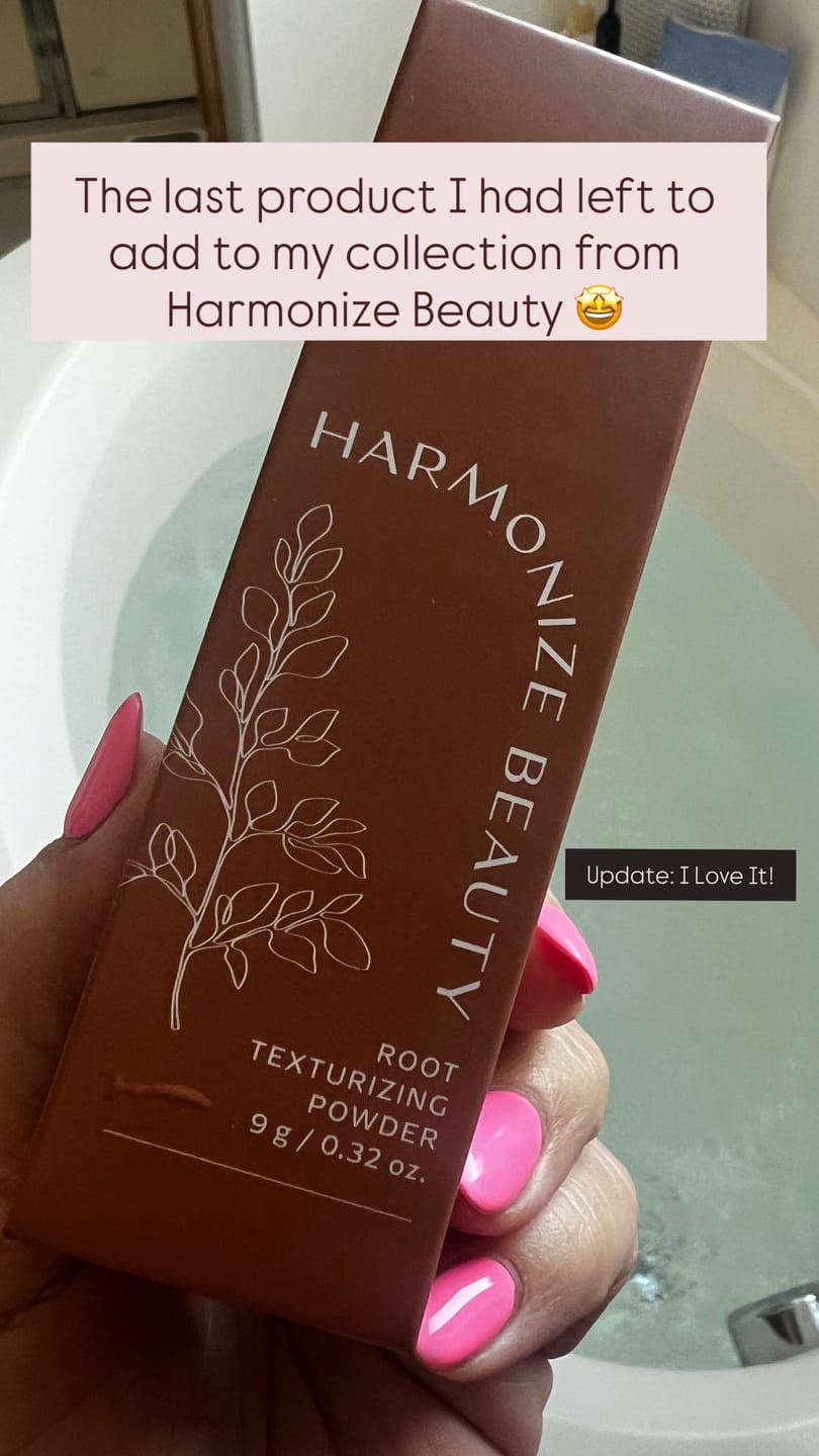 Customer photo review of Root Texturizing Powder
