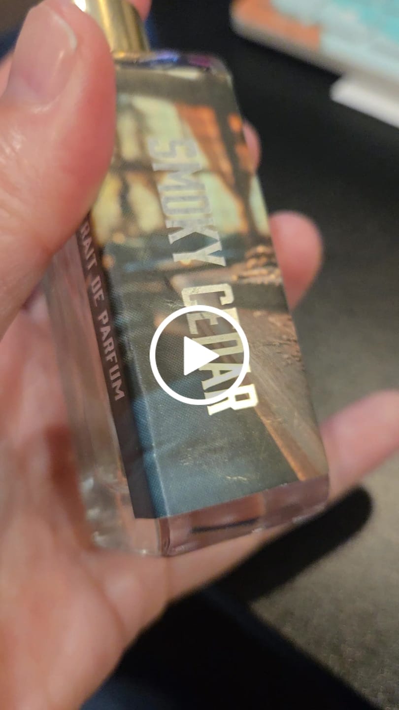 Customer video review of Smoky Cedar