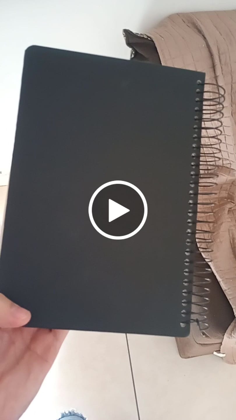 Customer video review of DUNA 0.9MM FUNDO MALHA COR PRETO