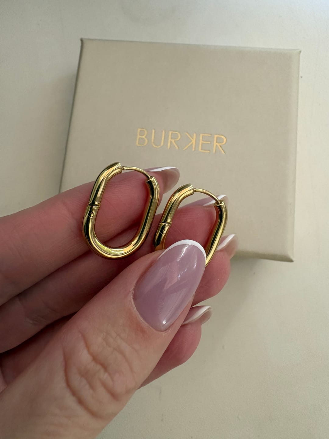 Customer photo review of Lisa Earrings