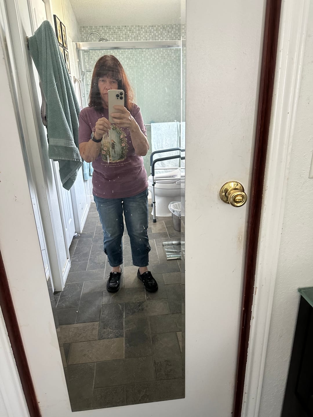 Customer photo review of The Whole World Is Like A Garden The Secret Garden Literary T-Shirt