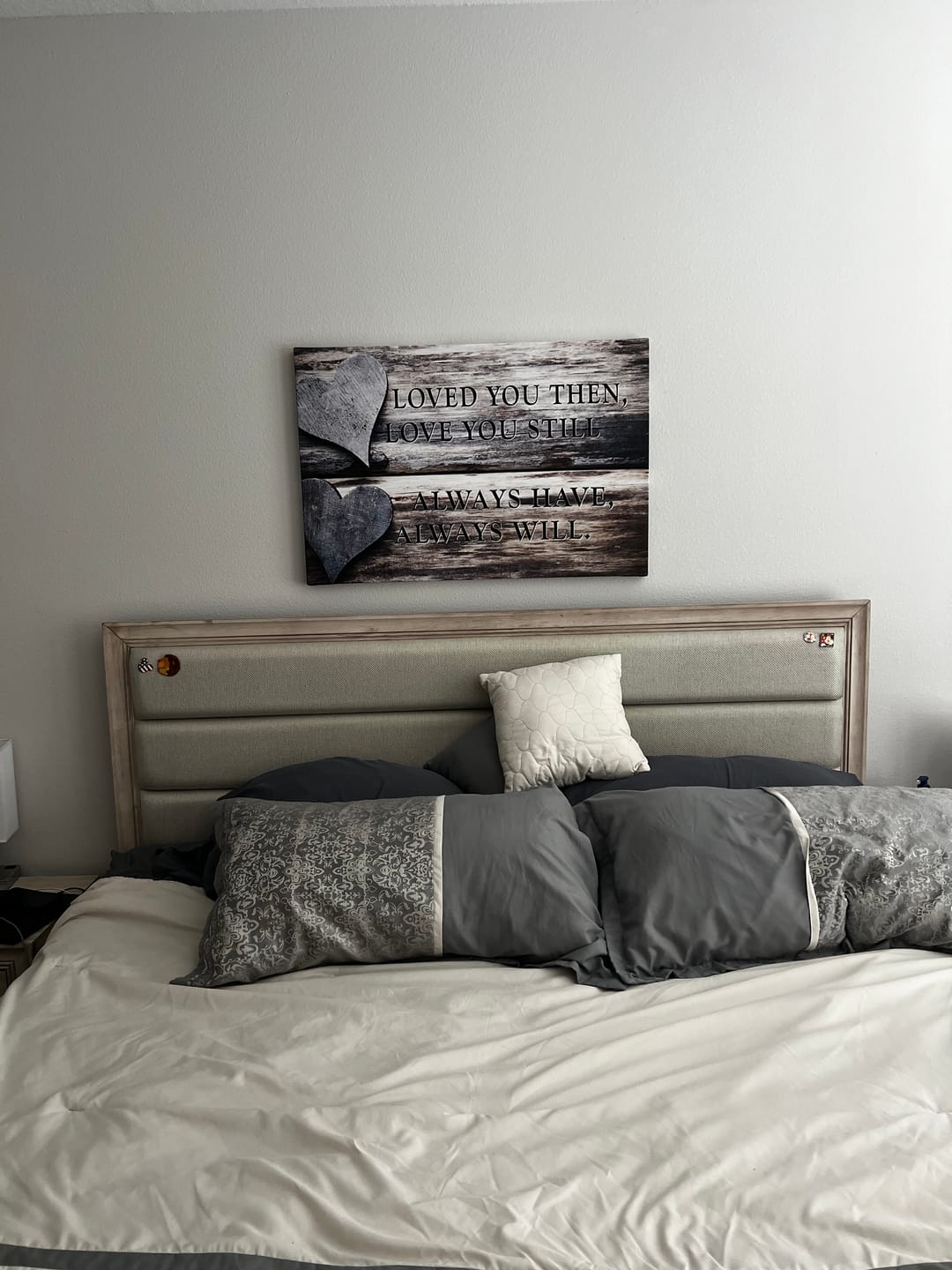 Customer photo review of "Loved You Always" Premium Canvas
