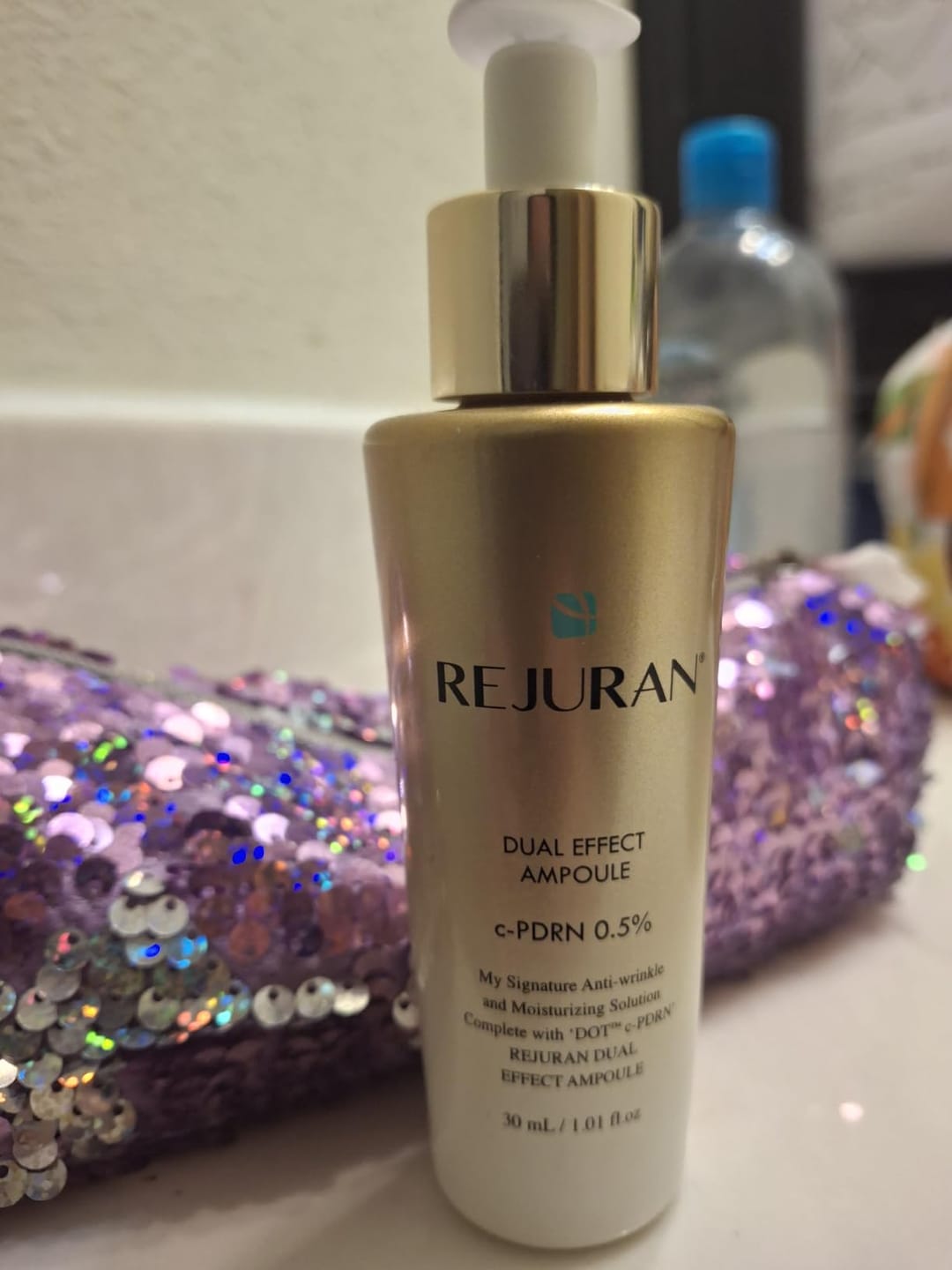 Customer photo review of Rejuran Dual Effect Ampoule