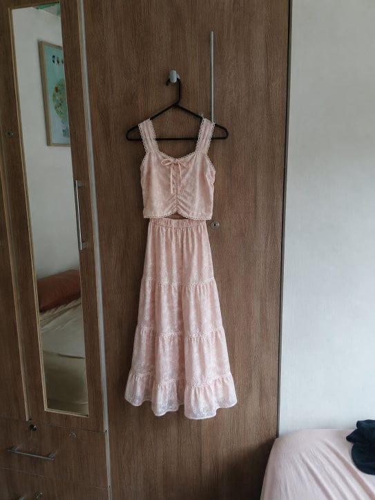 Customer photo review of Vestido Largo para niña - Aitana