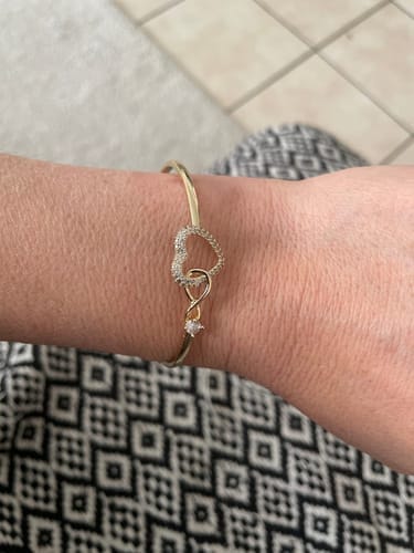 Customer photo review of Mor Och Dotter – Infinity Heart-Armband – Så Stolt Över Dig