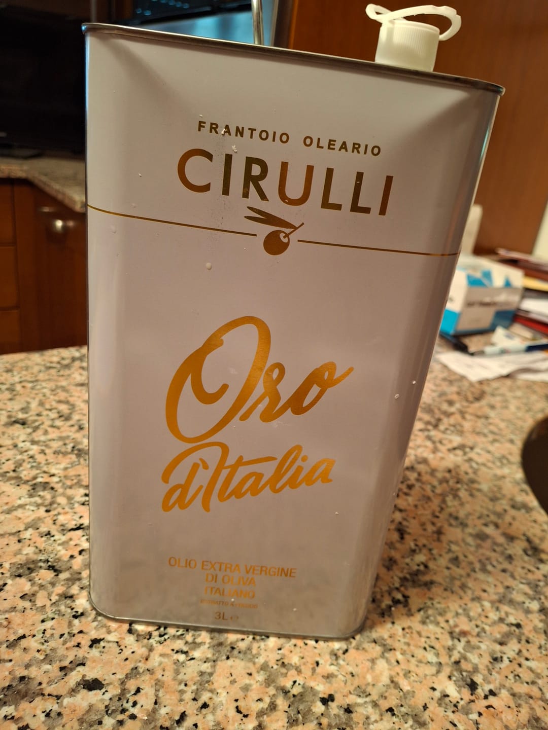 Customer photo review of 1 lattina di olio extravergine di oliva • 3 Litri