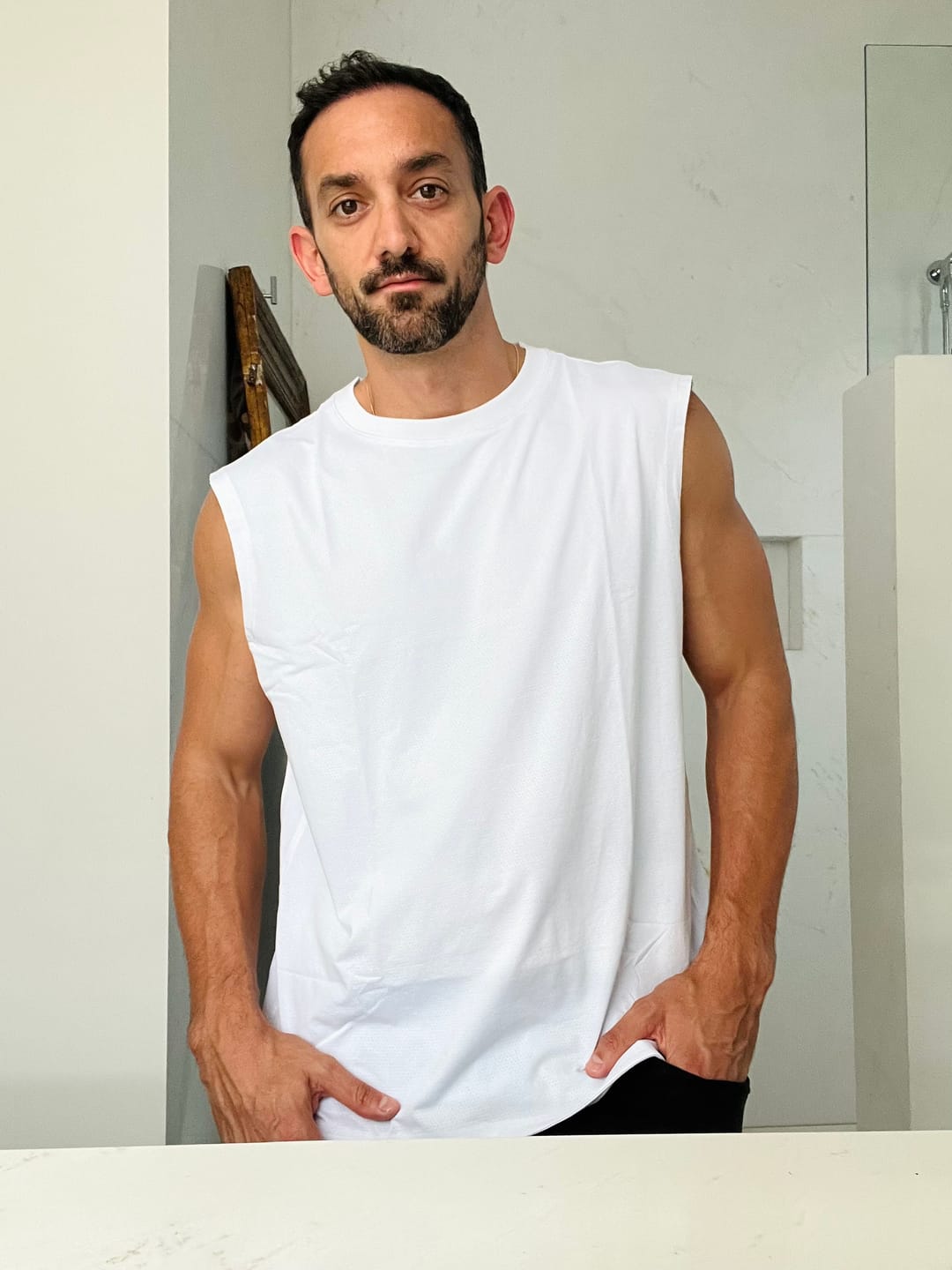 Customer photo review of MicroVent Oversized Tank - White