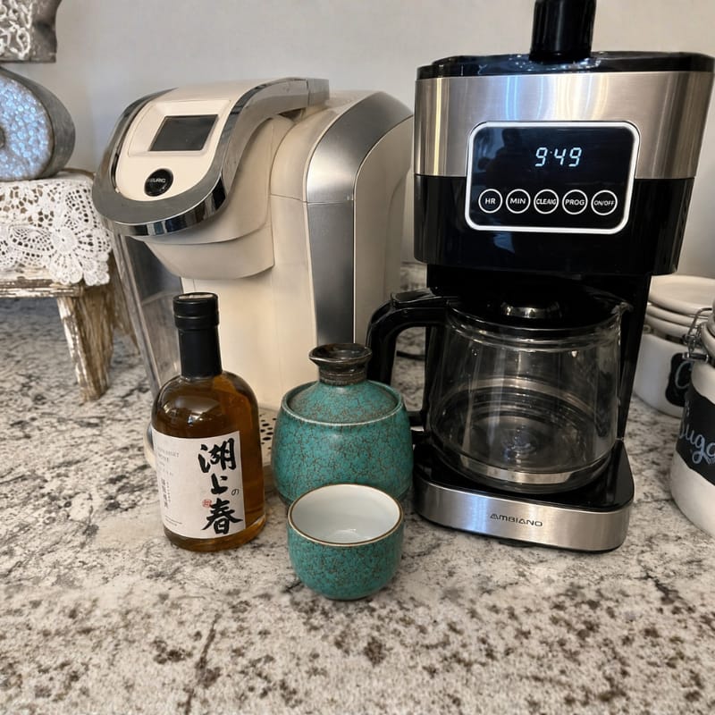 Customer photo review of Takumi Ceramic Sake Set