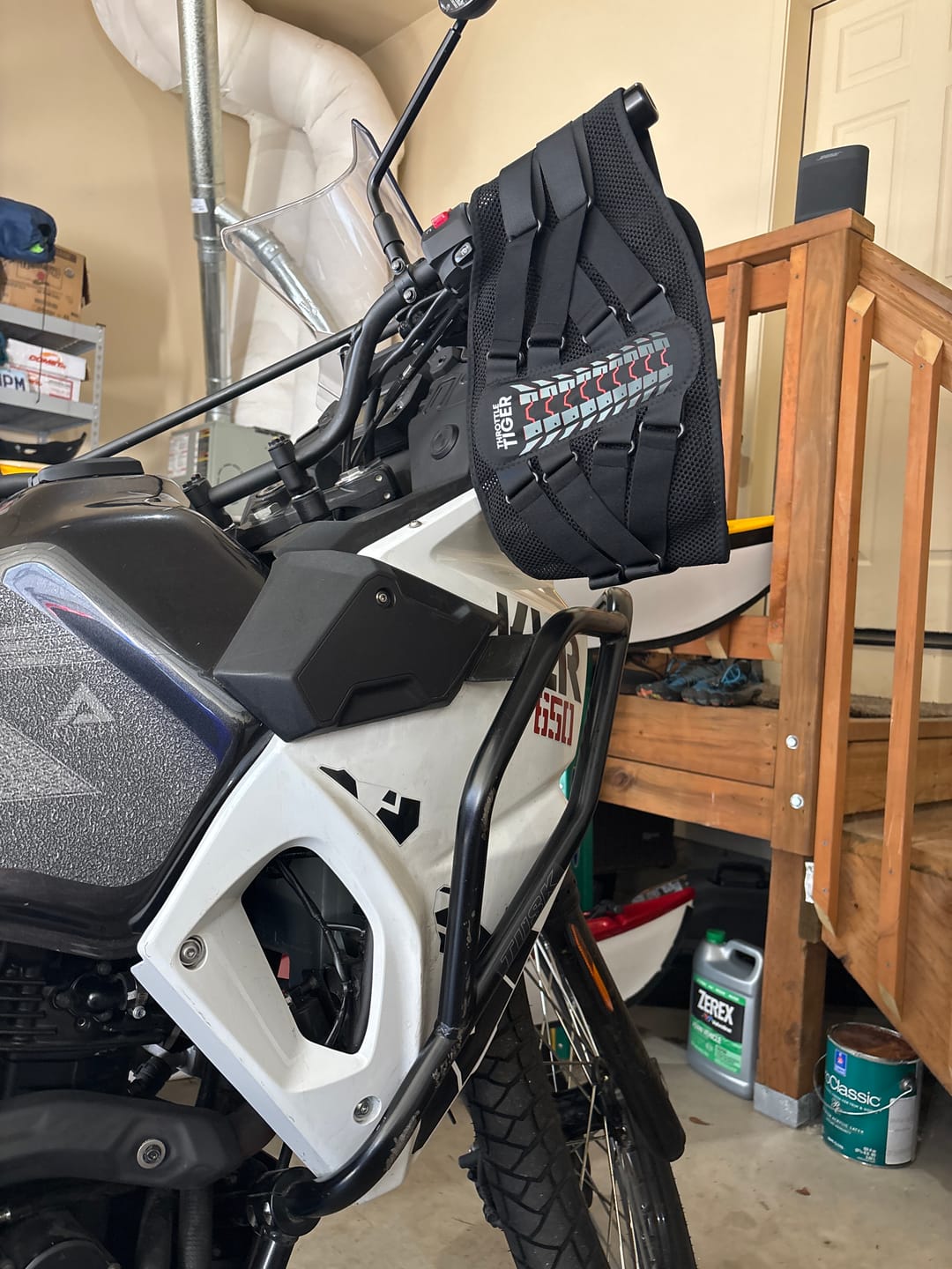 Customer photo review of Rider's Back Support
