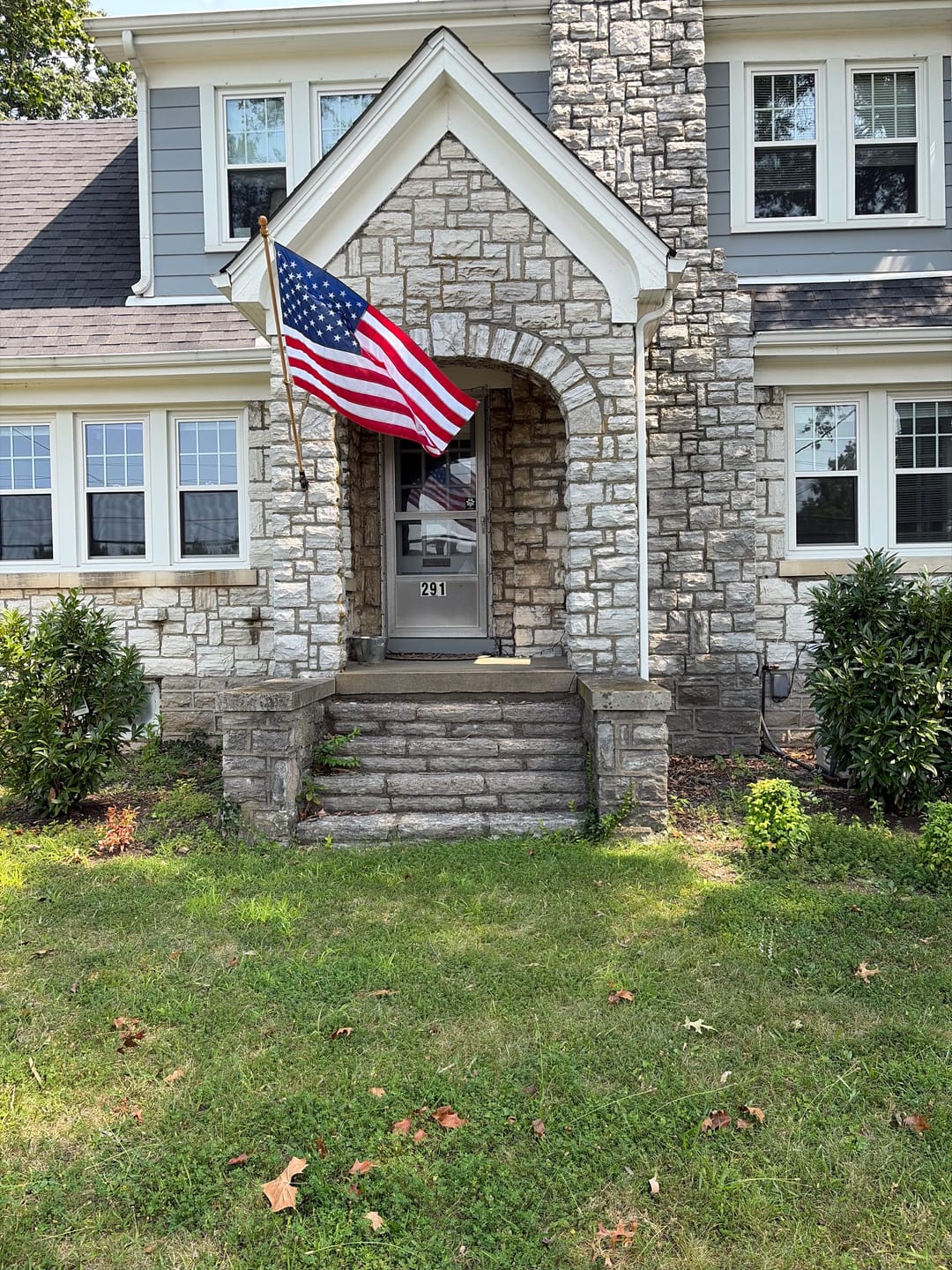 Customer photo review of 3' x 5' American Flag Set