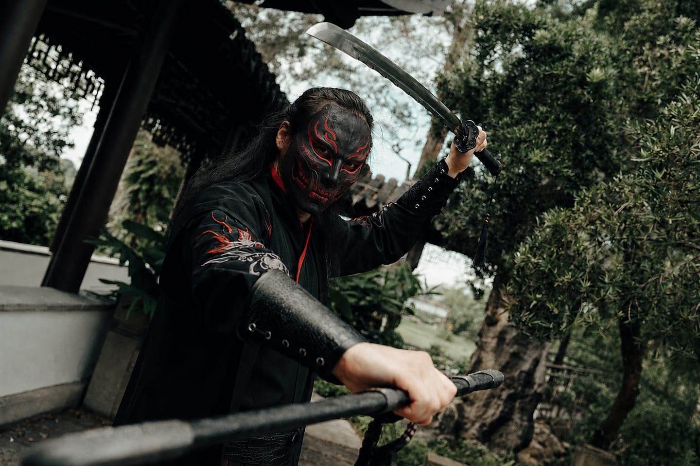 Customer photo review of The Rengoku Handmade Chinese Dao Manganese Steel
