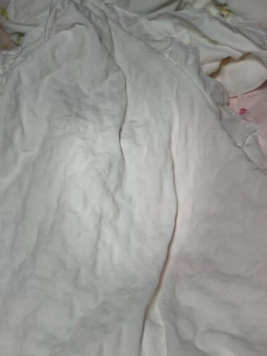 Customer photo review of Seersucker Duvet Cover – Korean Lace 3pcs Bedding Set