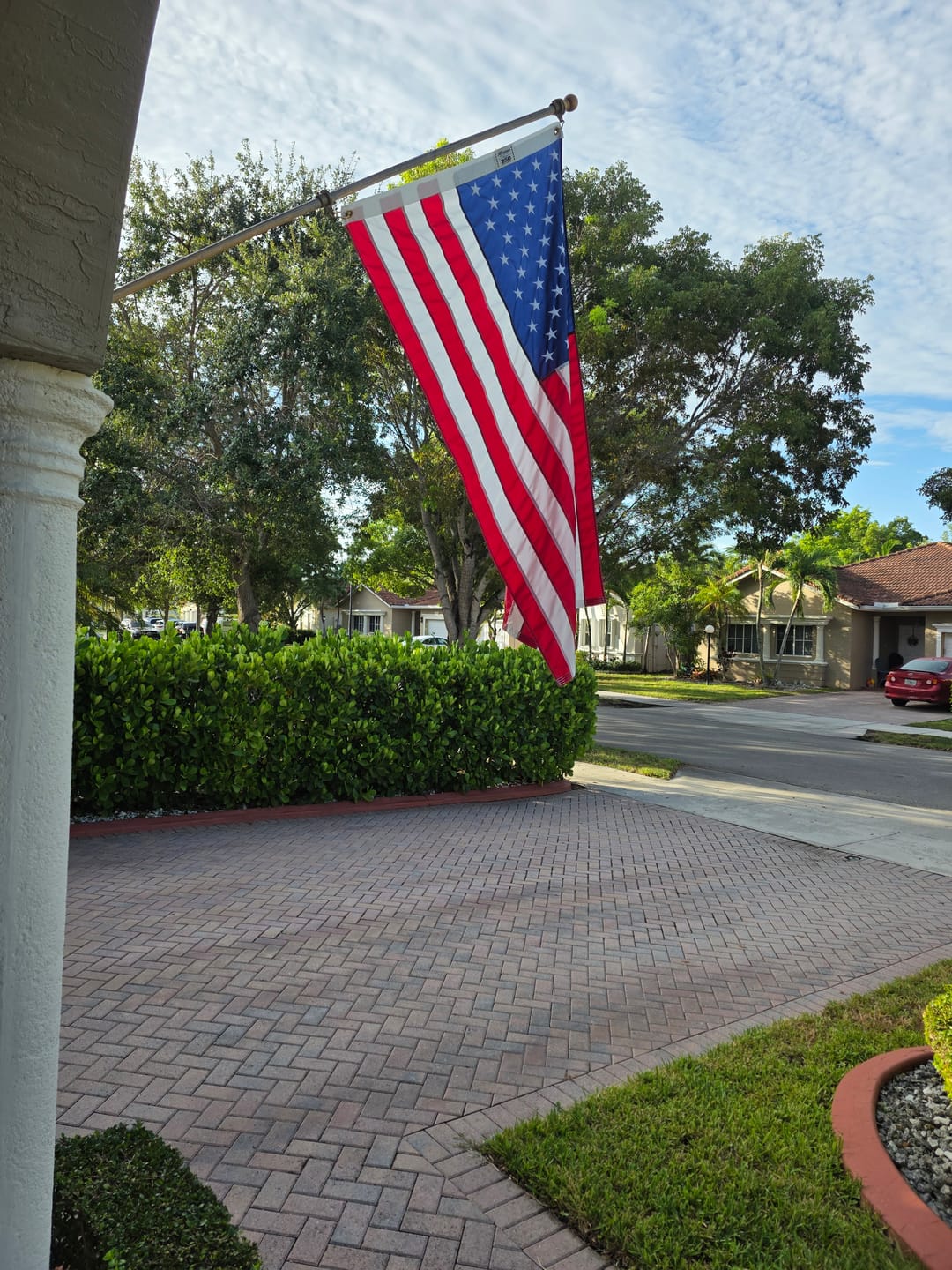 Customer photo review of 3' x 5' American Flag