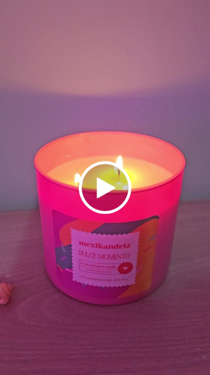 Customer video review of Vela Dulce Momento 411g