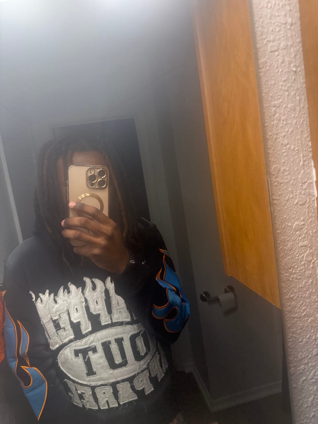 Customer photo review of Trap Hoodie 2.0 - Sky Blue