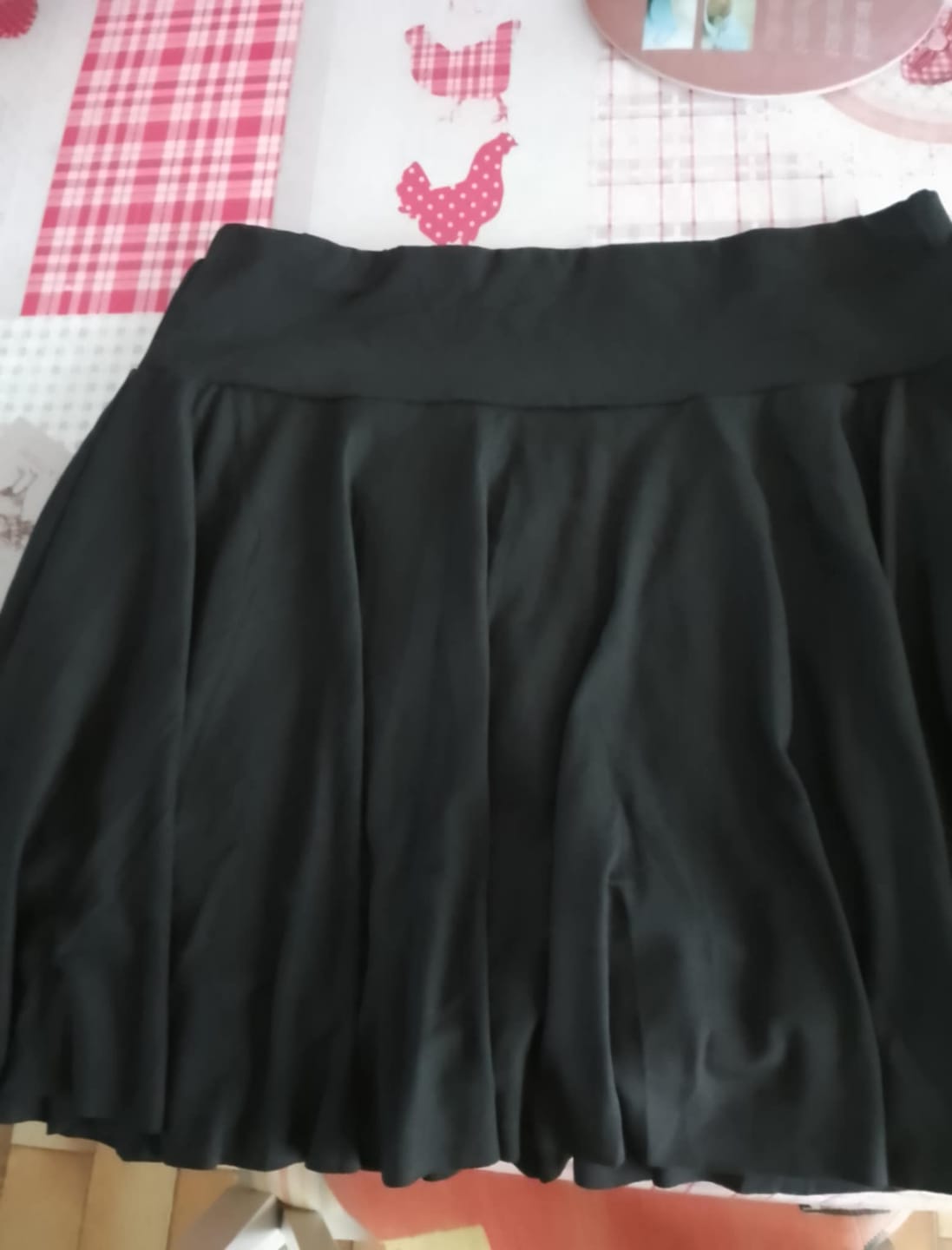 Customer photo review of Jupe-short de sport plissée avec poche