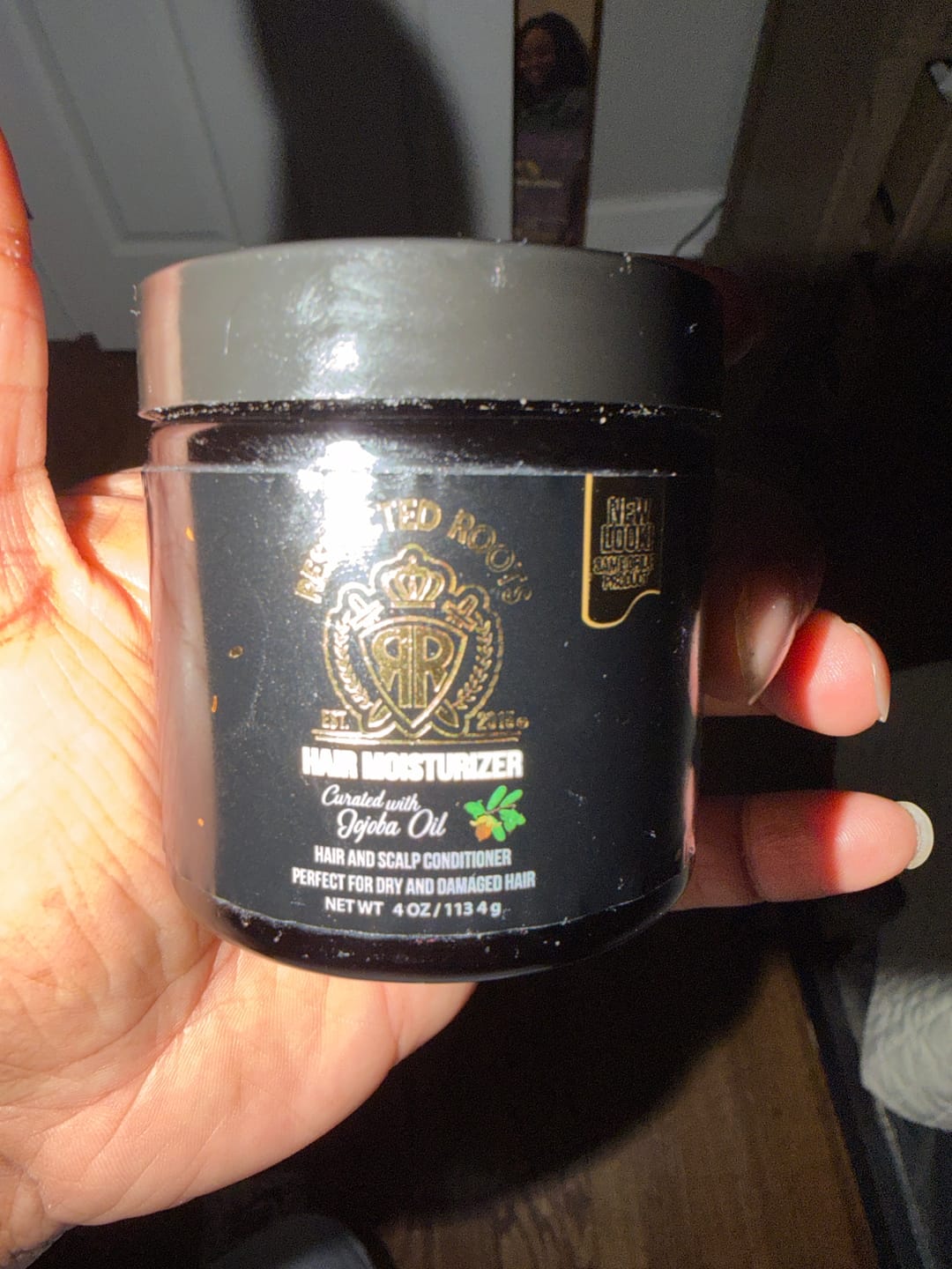 Customer photo review of Hair Moisturizer