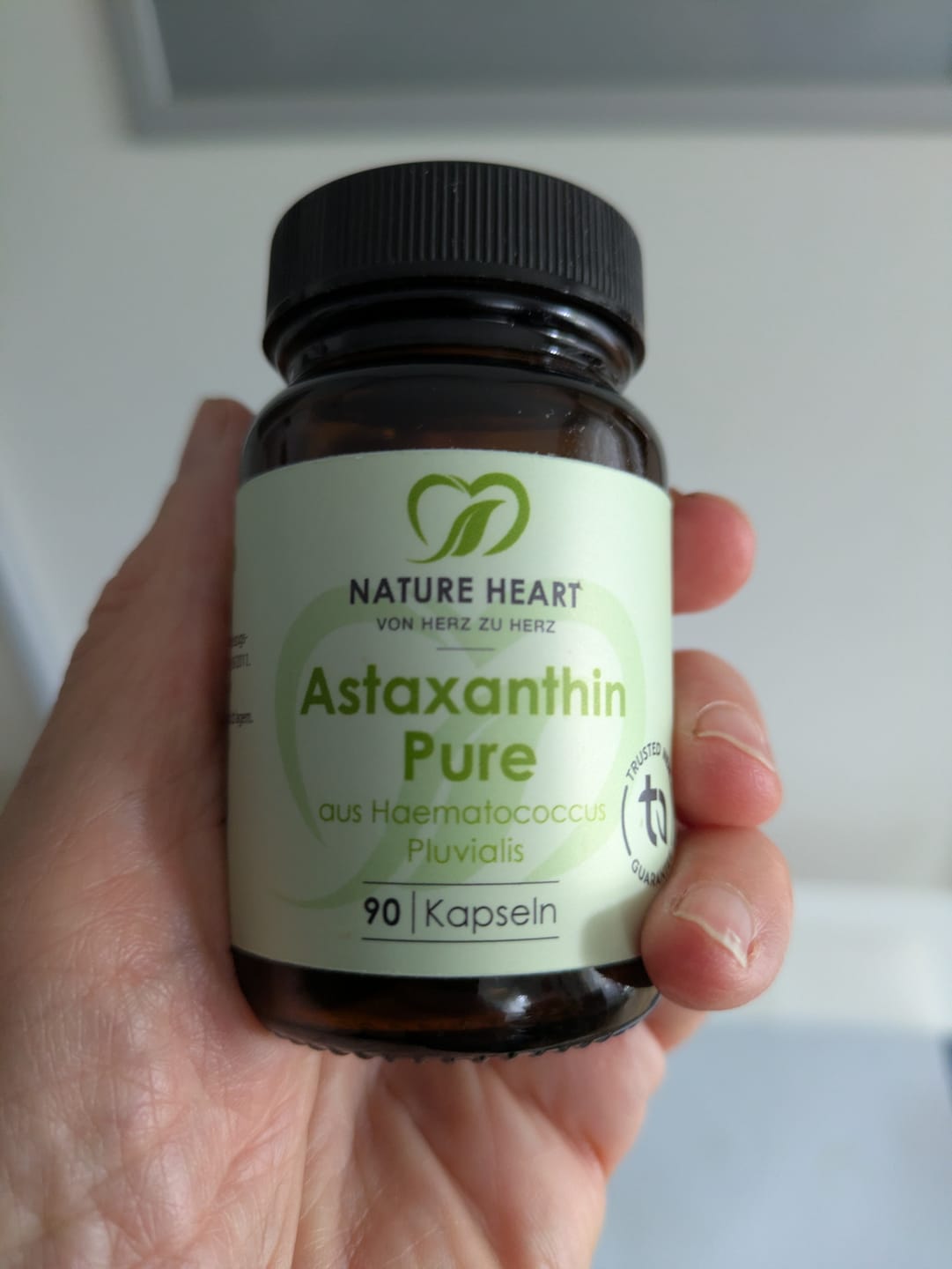 Customer photo review of Astaxanthin Pure
