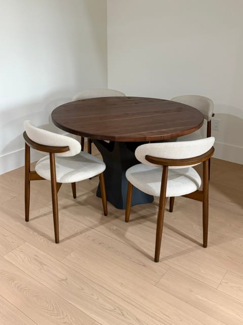 Customer photo review of Table Base 28" H Tree Trunk for Minimalist DIY Project - 317 Namu
