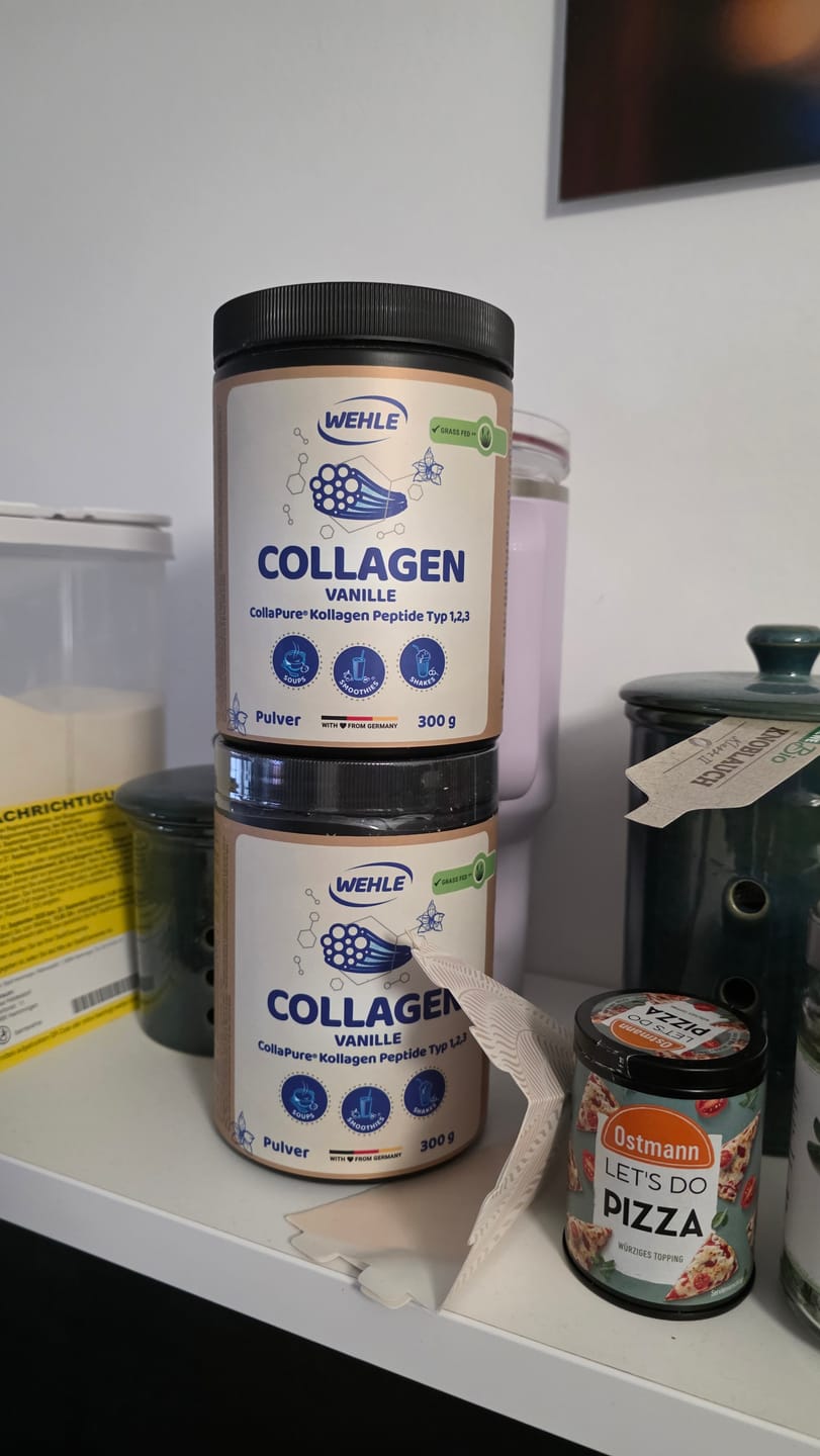 Customer photo review of Collagen Pulver Vanille, 300 g, CollaPure