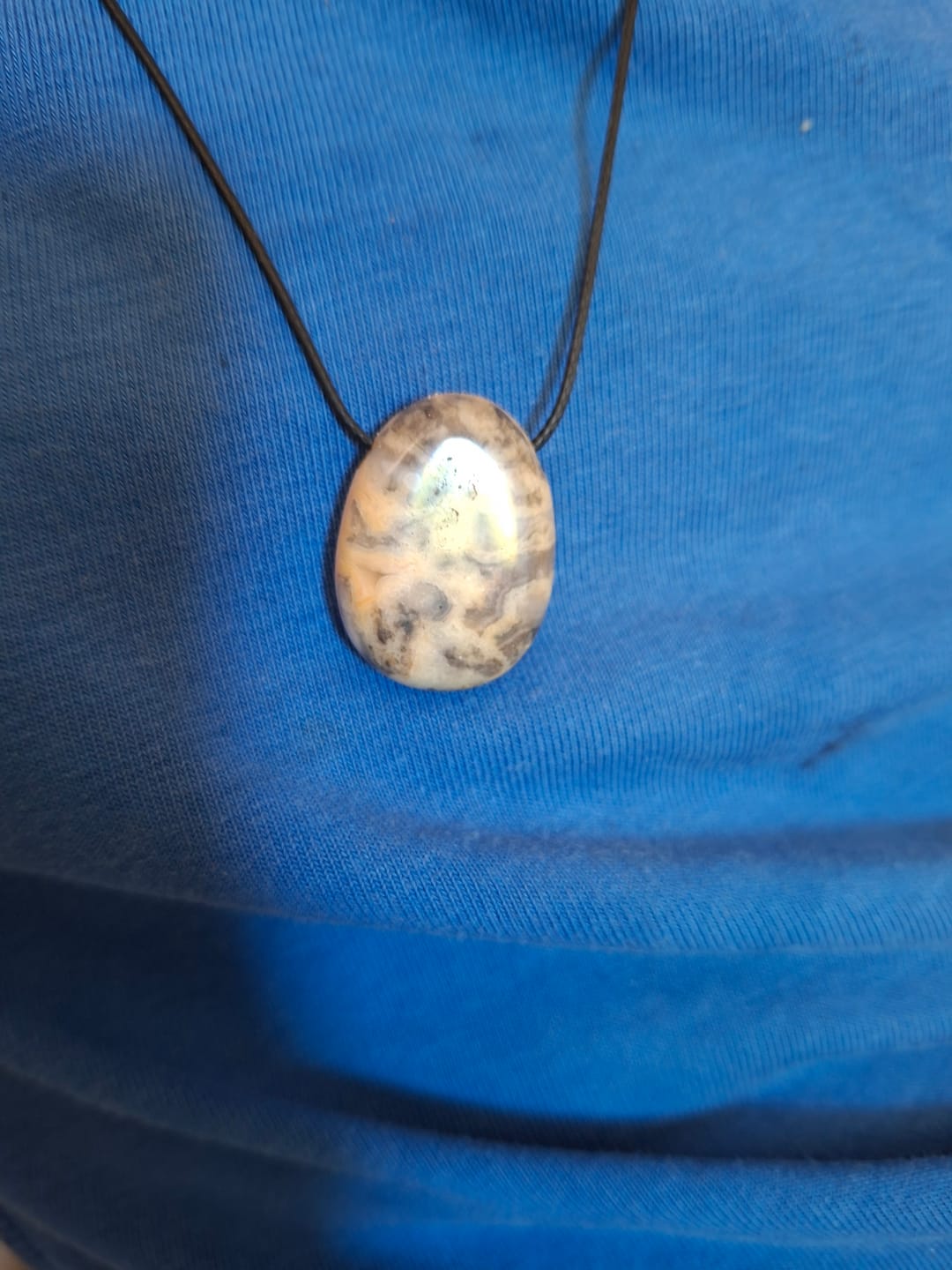Customer photo review of Pendentif Agate Crazy Lace