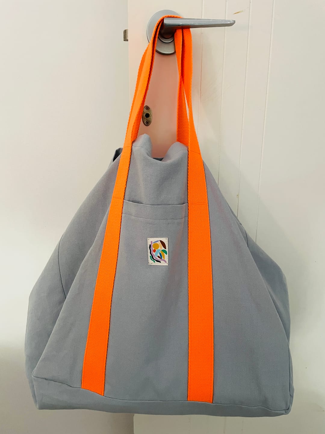 Customer photo review of Mule Tote | Sewing Pattern by KATM ~ Digital PDF Pattern