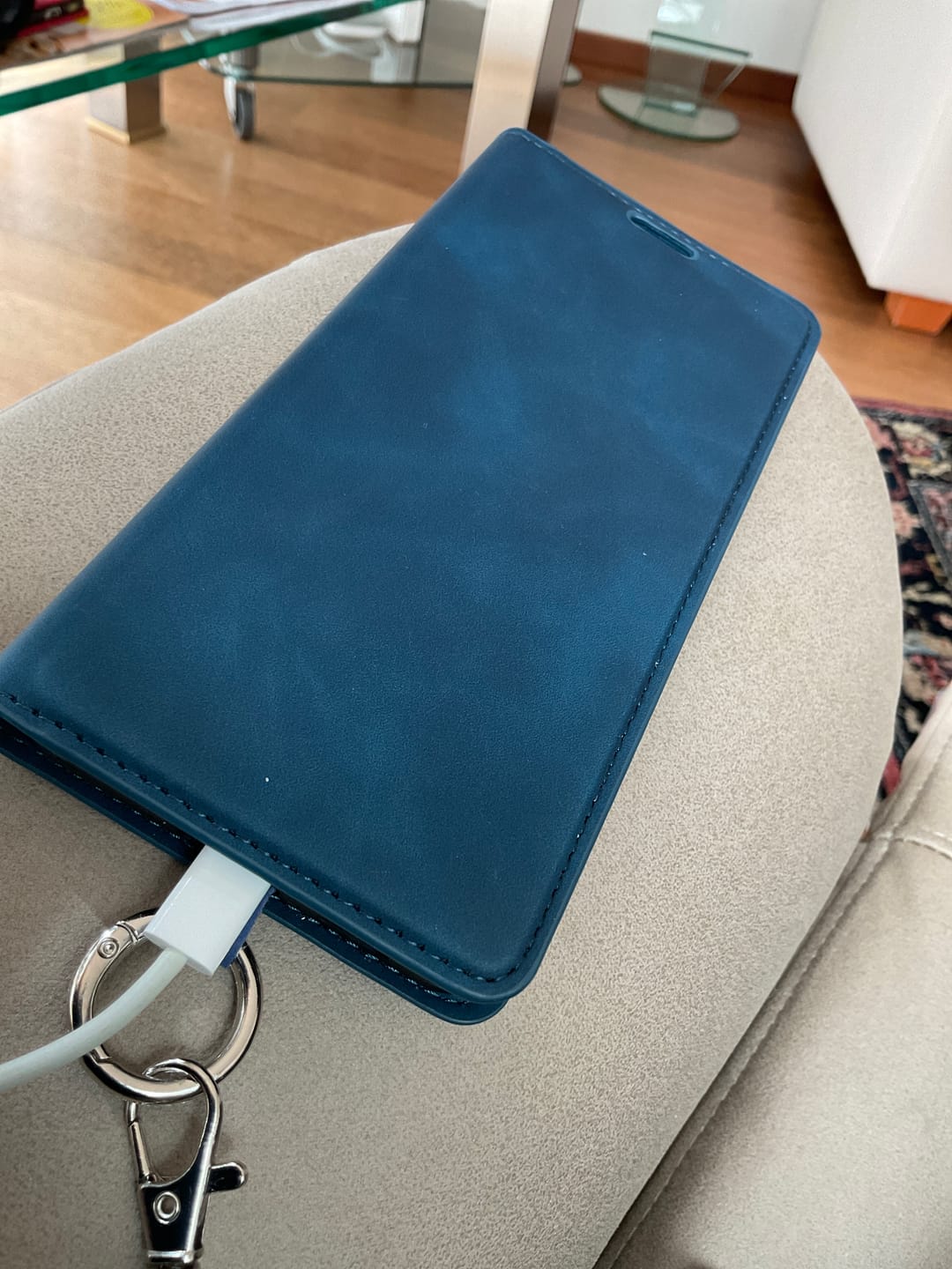 Customer photo review of Galaxy A57 - Stand Flip Case Hülle