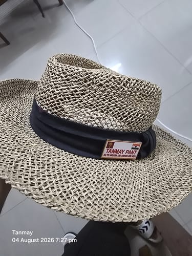 Customer photo review of Customized Magnetic Badge | Wear Your Brand