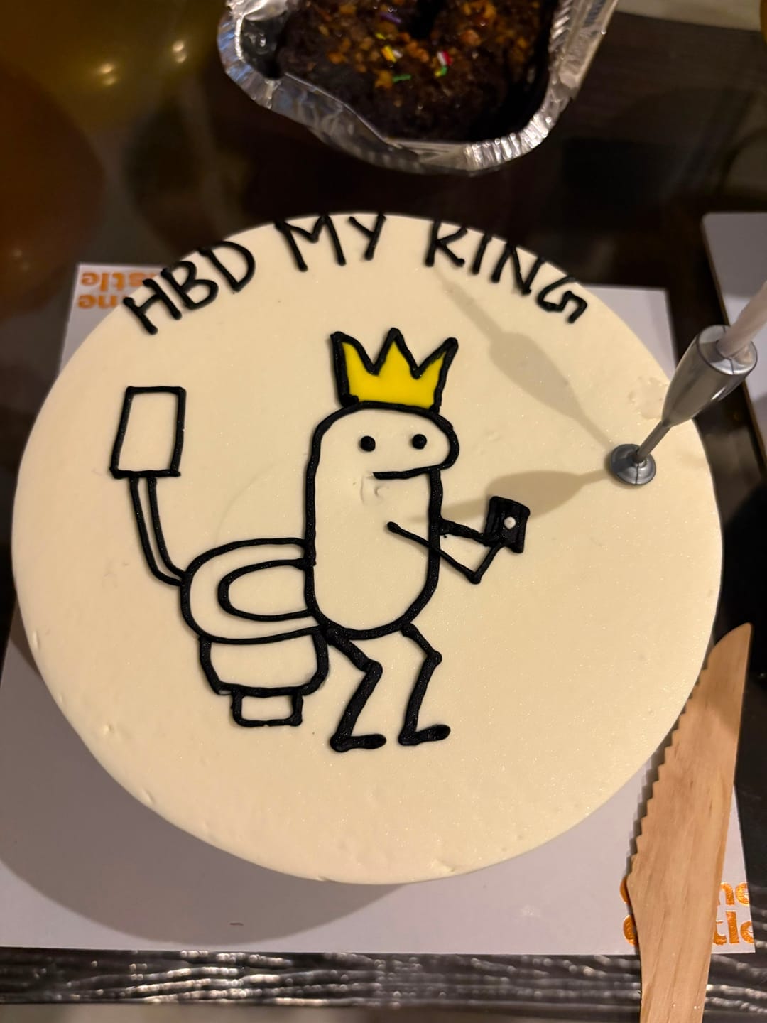 Customer photo review of King Meme Cake
