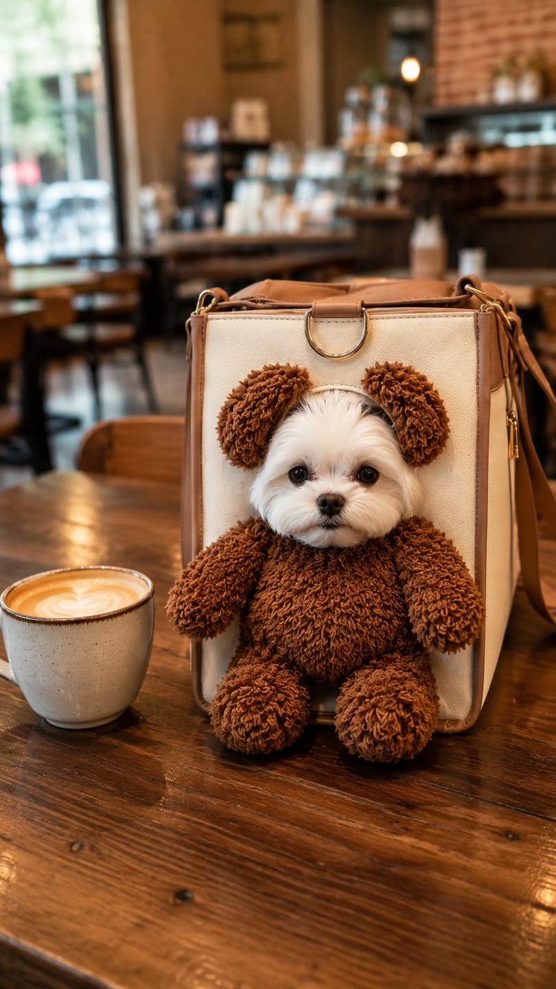 Customer photo review of PawPocket™ Handbag