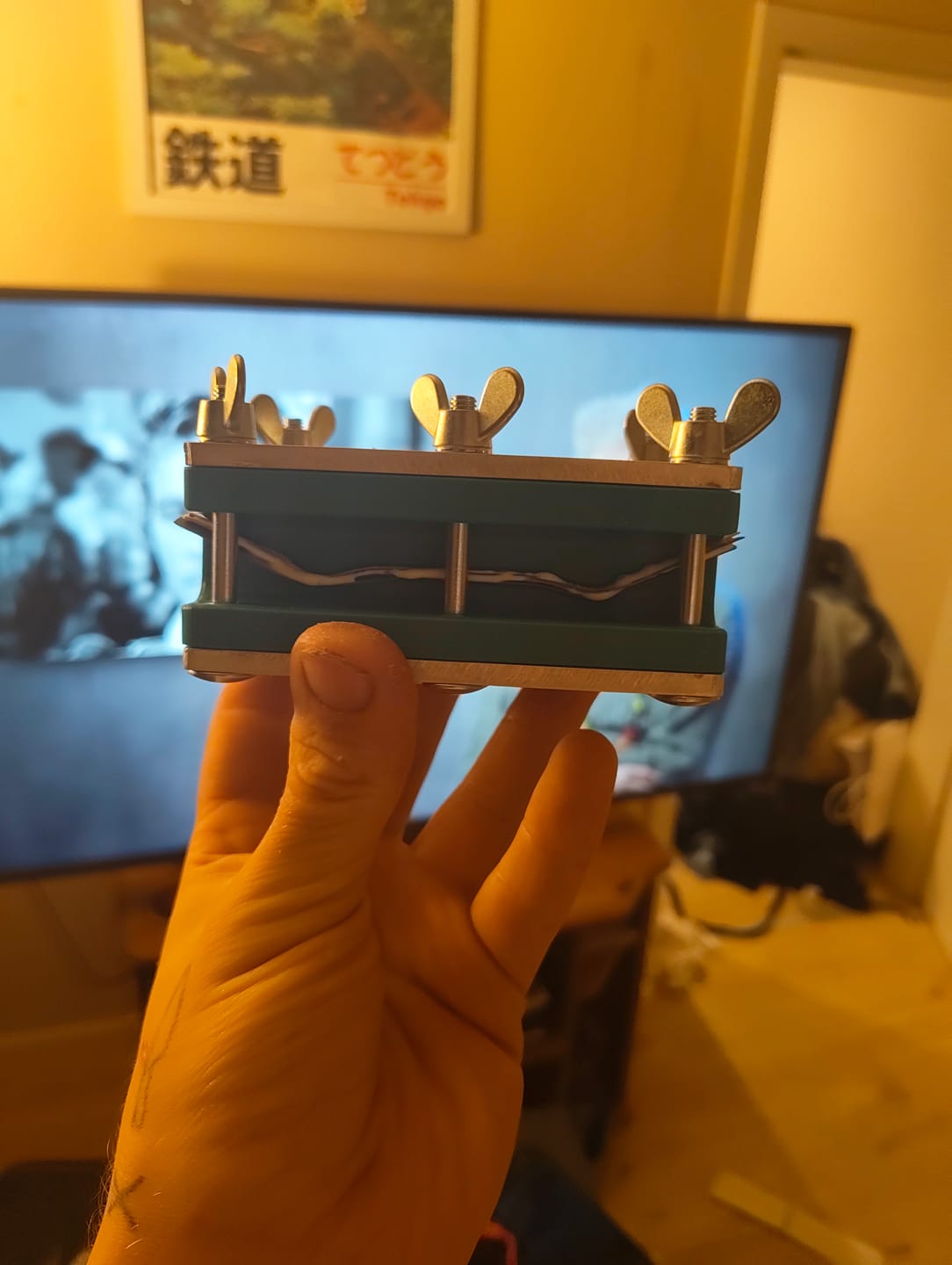 Customer photo review of Fingerskateboard Construction Kit - for Experts