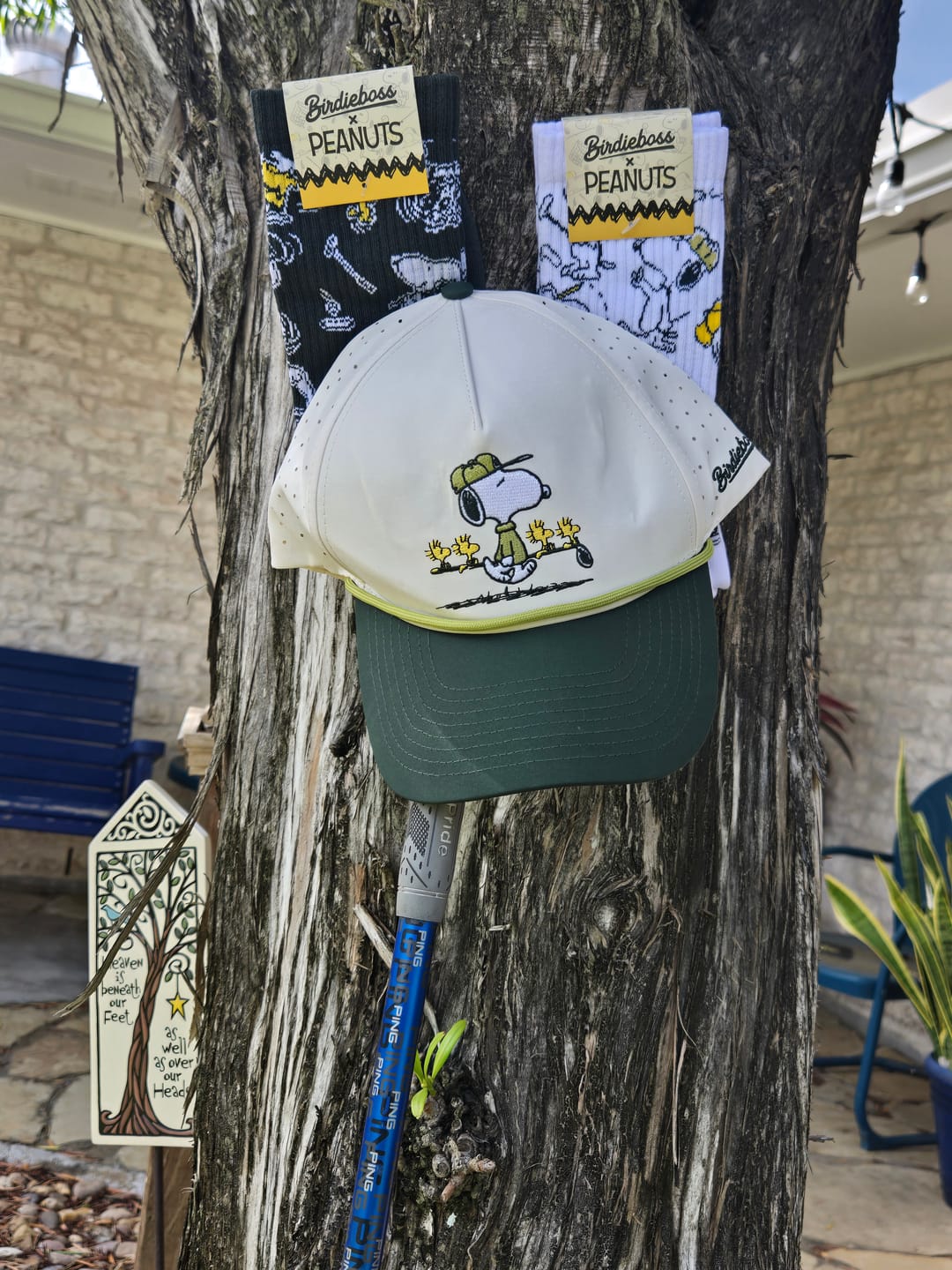 Customer photo review of Peanuts Snoopy Golf Academy Hat